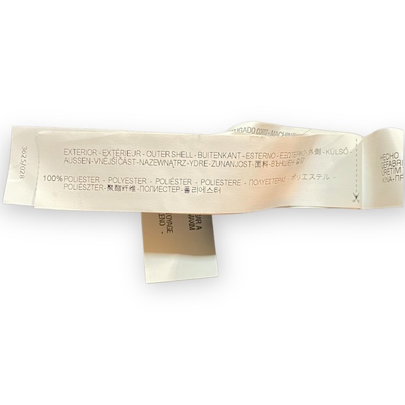 2for$35 NWOT ZARA Blue Puffer Vest with Hood Size Medium - Picture 14 of 16